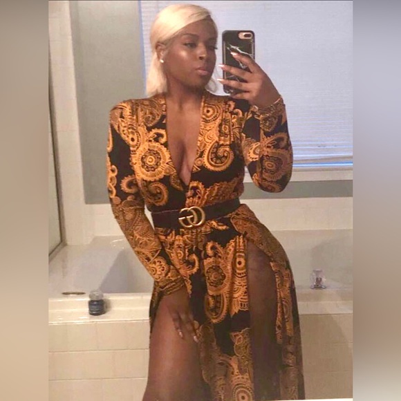 Fashion Nova Spending Spree Maxi Dress - Picture 9 of 9